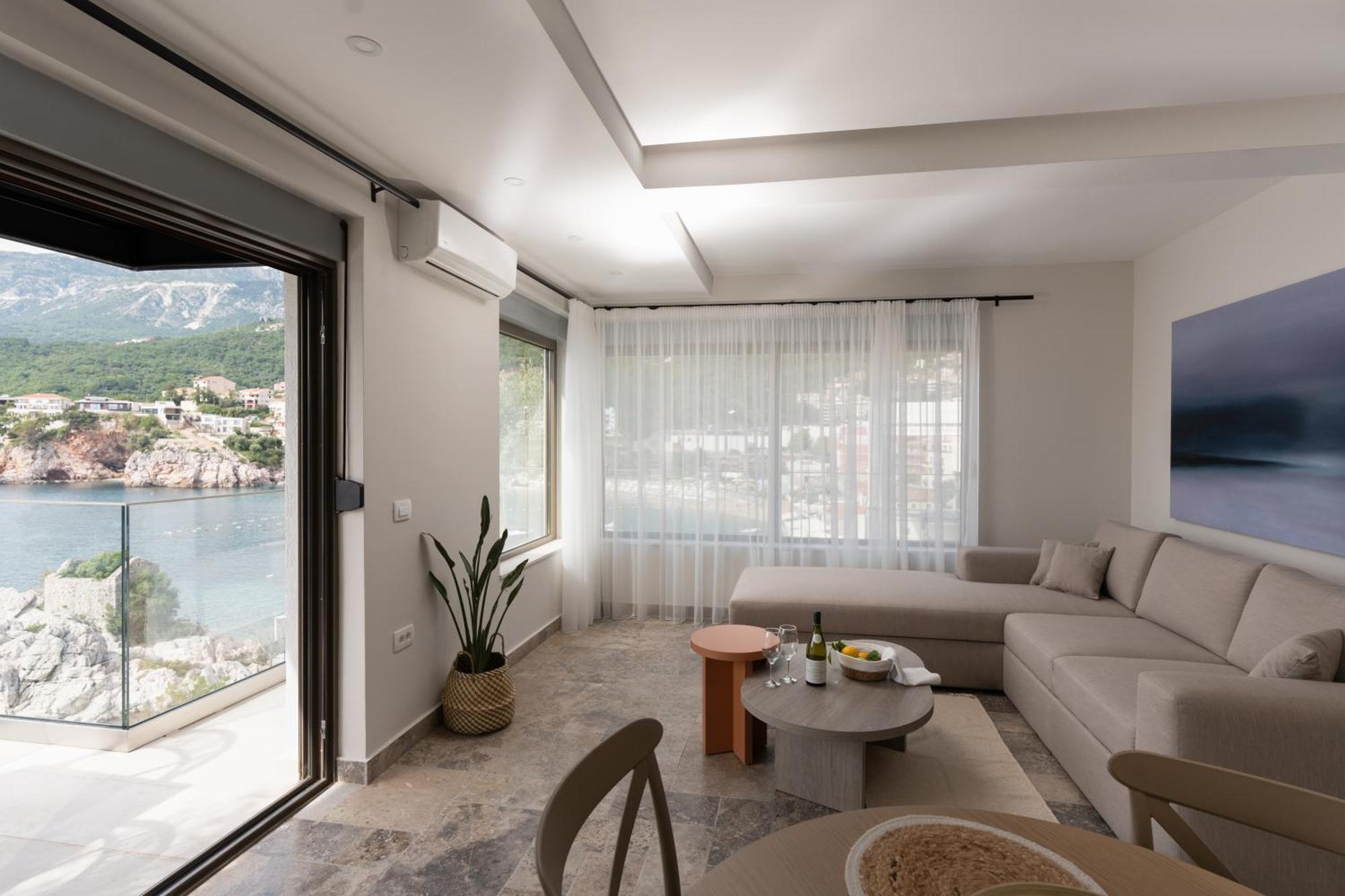 Blanche Cliff Apartments Свети Стефан Екстериор снимка