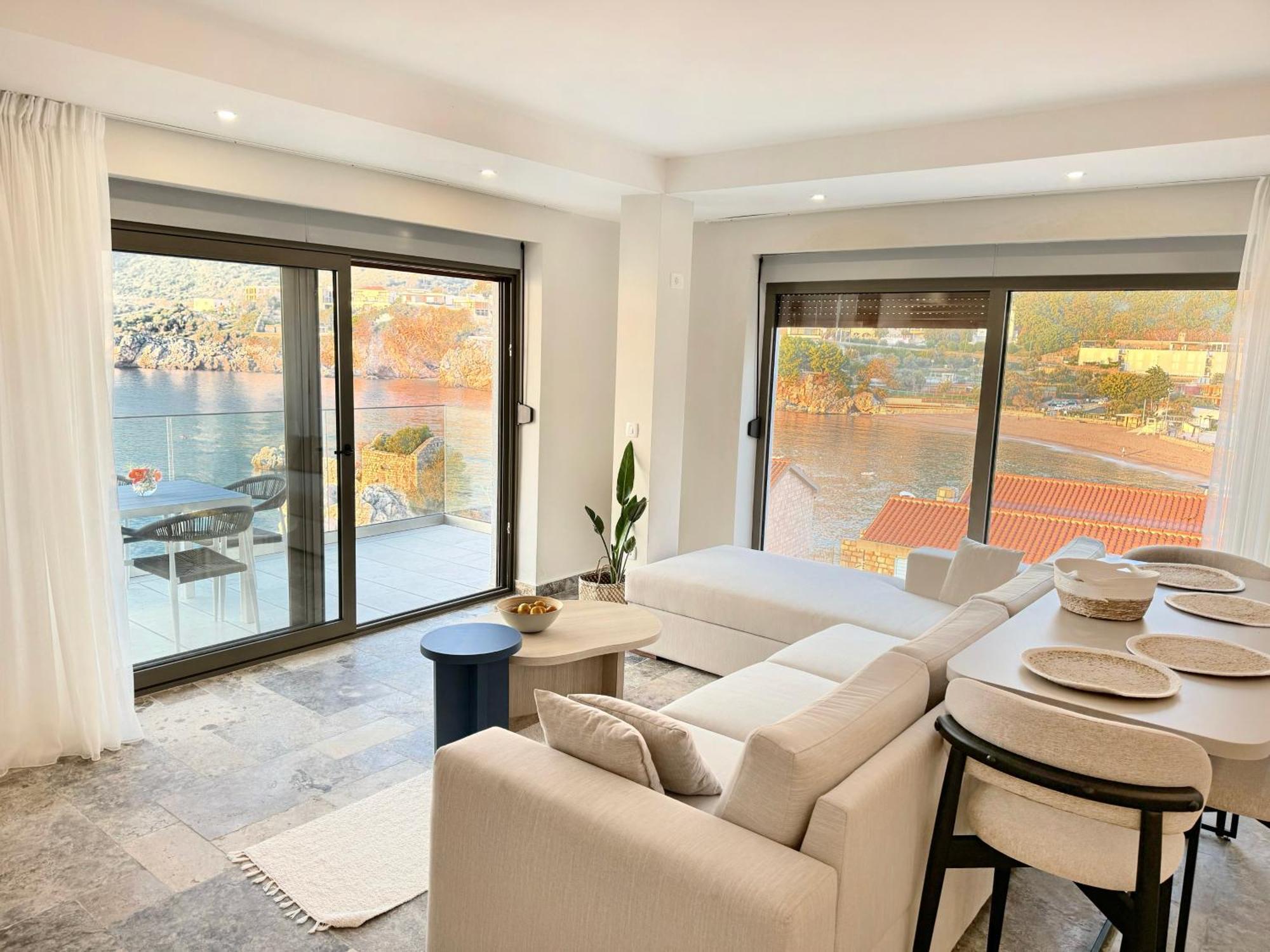 Blanche Cliff Apartments Свети Стефан Екстериор снимка
